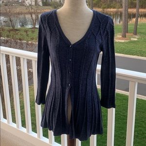 Croft & Barrow Button Up Sweater